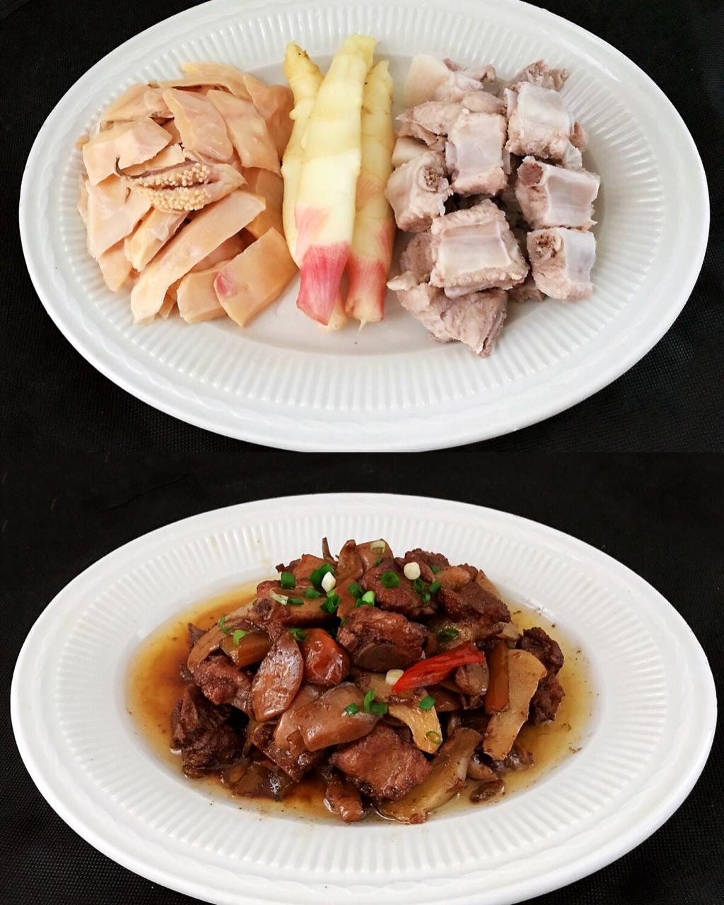 仔姜墨鱼烧排骨