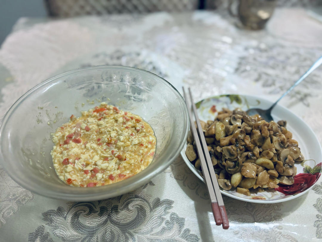 口蘑鸡胸肉