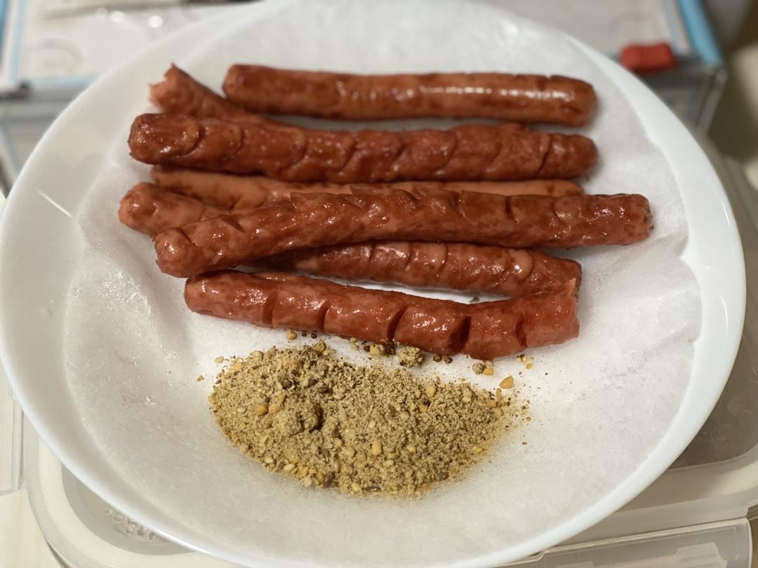 童年味道|油炸火腿肠