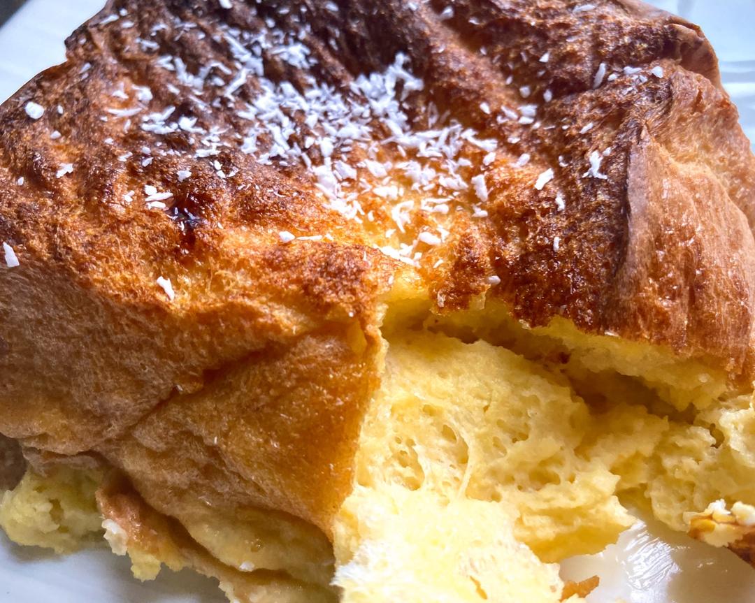 舍不得你离开之【生酮低碳隔夜法式吐司】