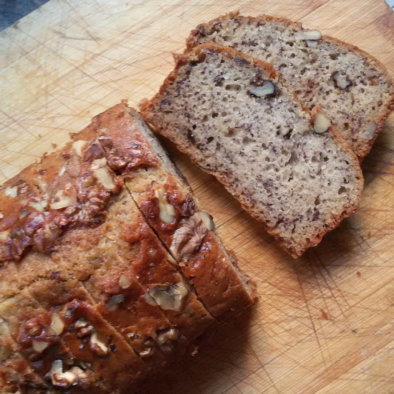 星巴克香蕉核桃蛋糕（Banana loaf）