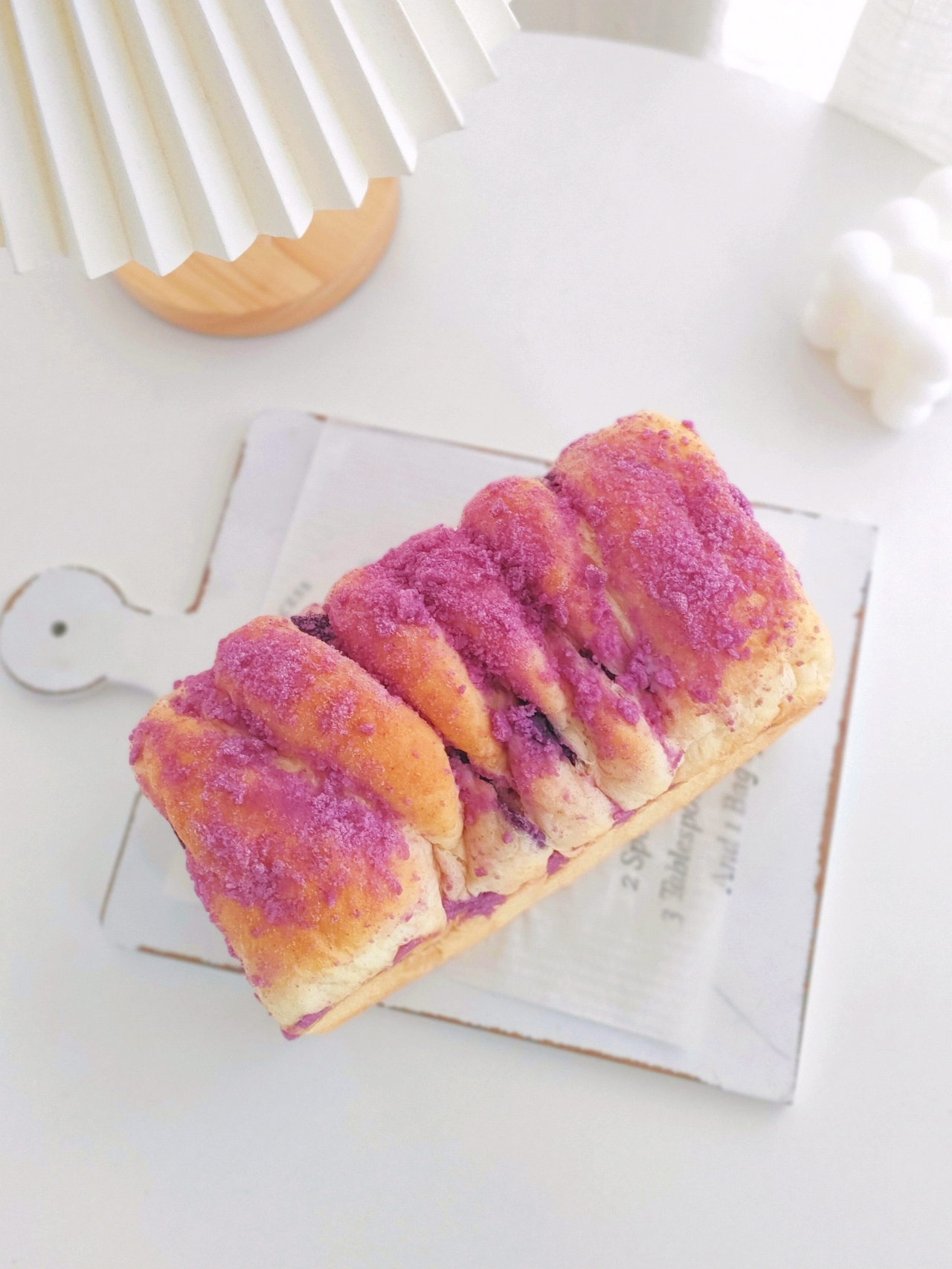 酥粒紫薯mini小吐司🍞