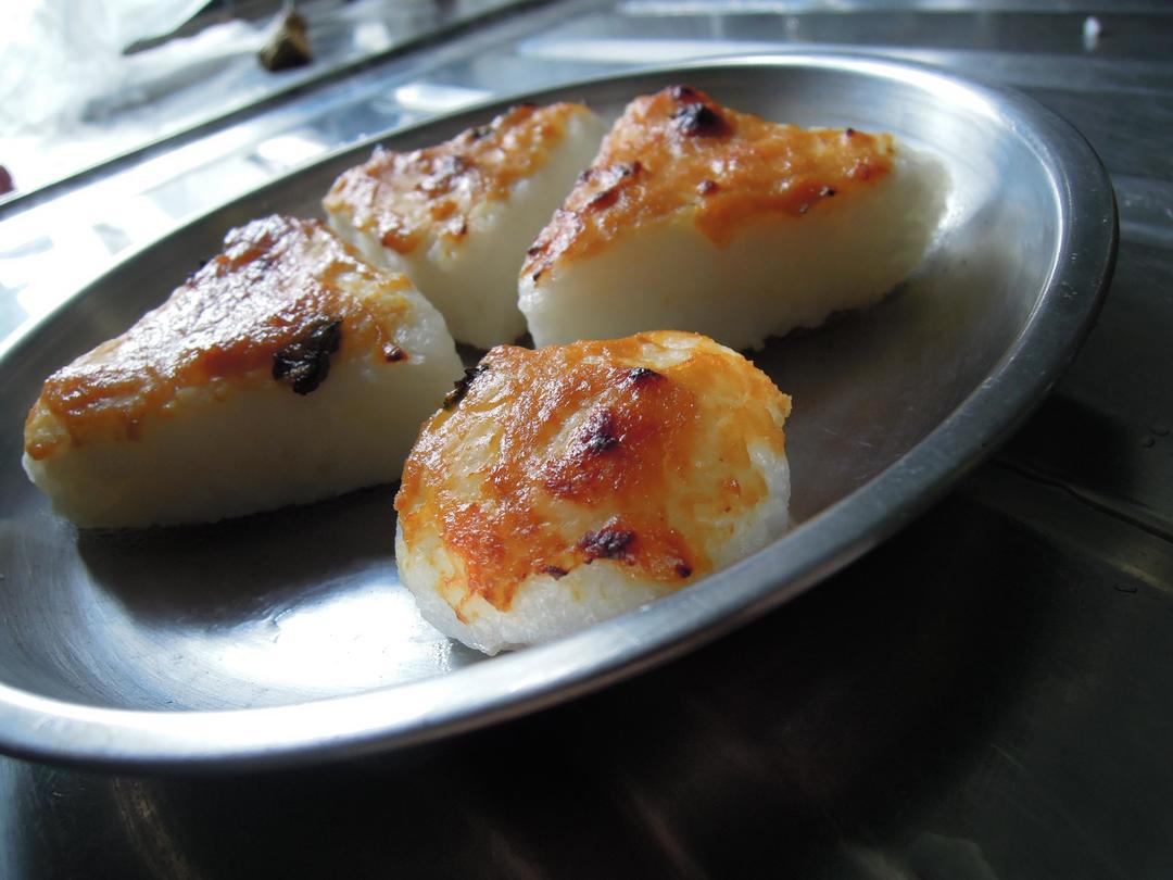 味增烤飯糰的做法