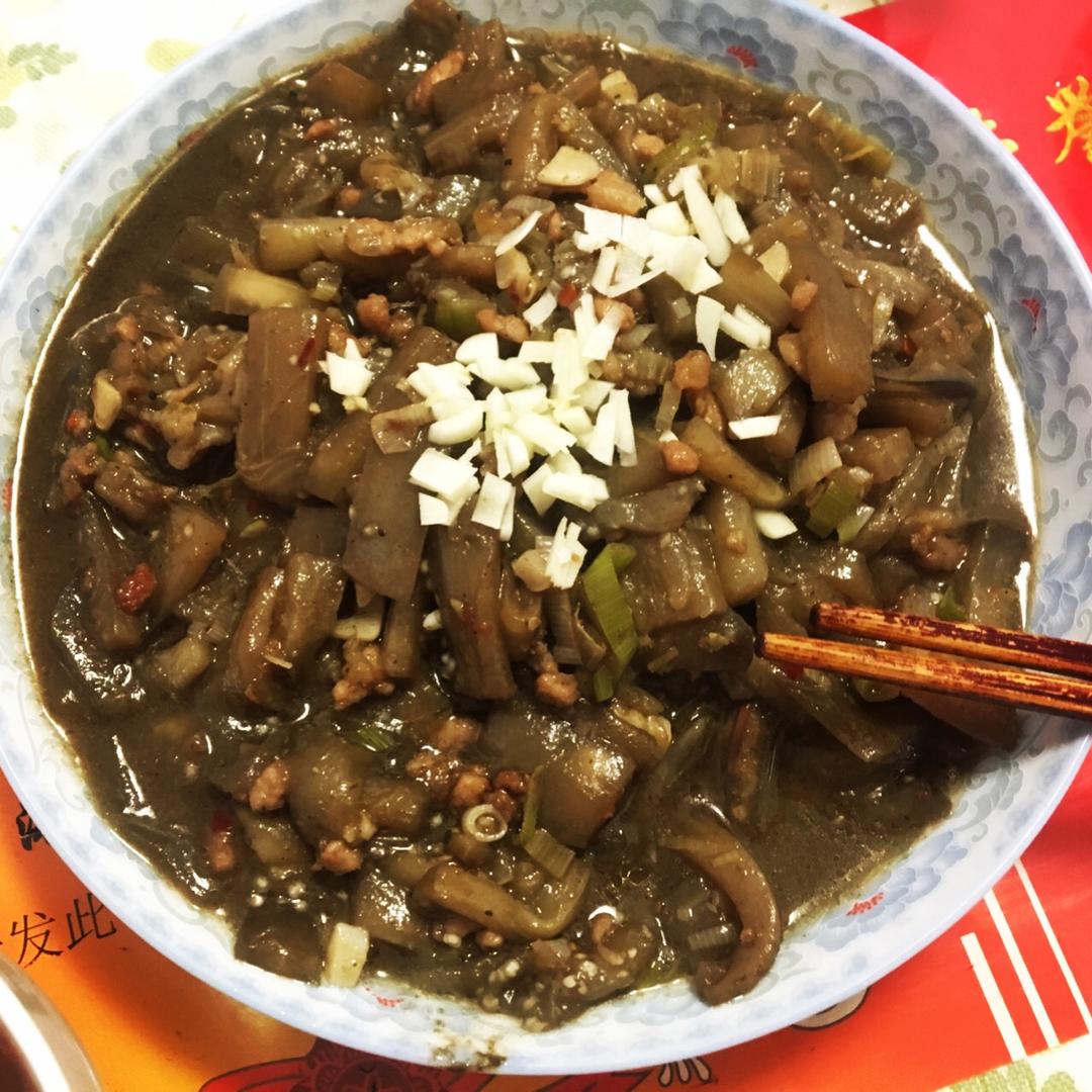 茄子！茄子！！红烧肉末茄子