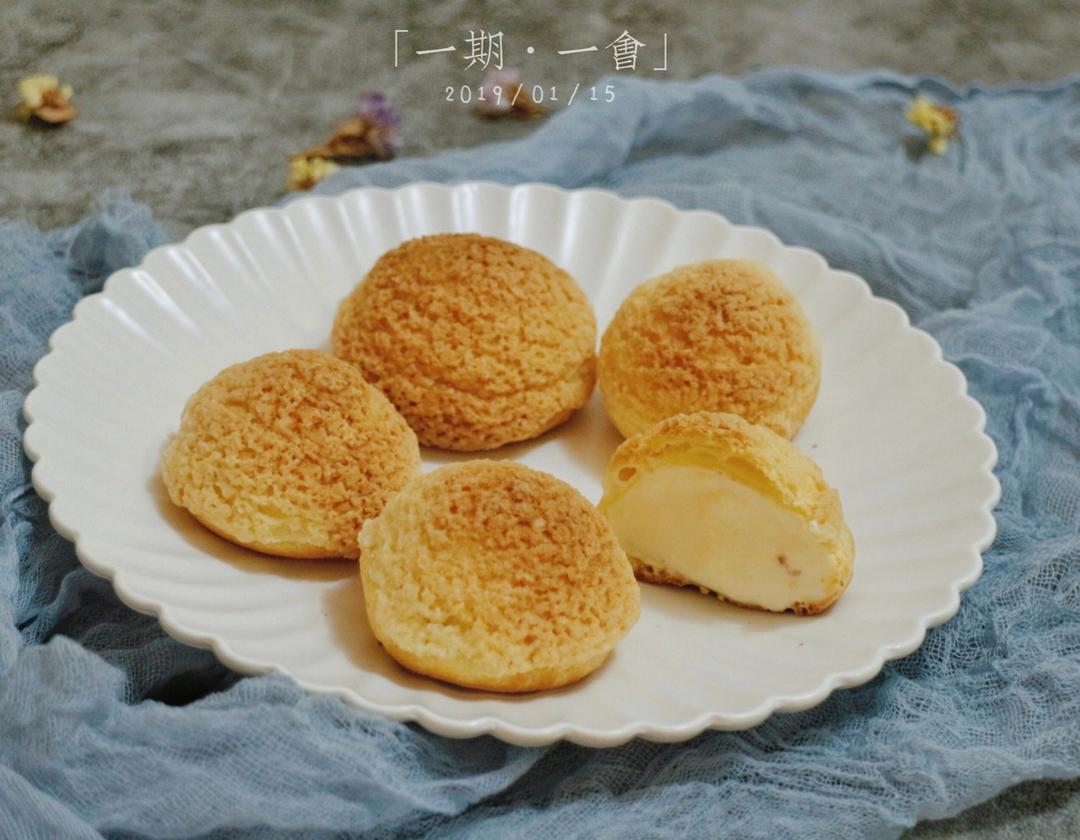 十分美味的酥皮泡芙