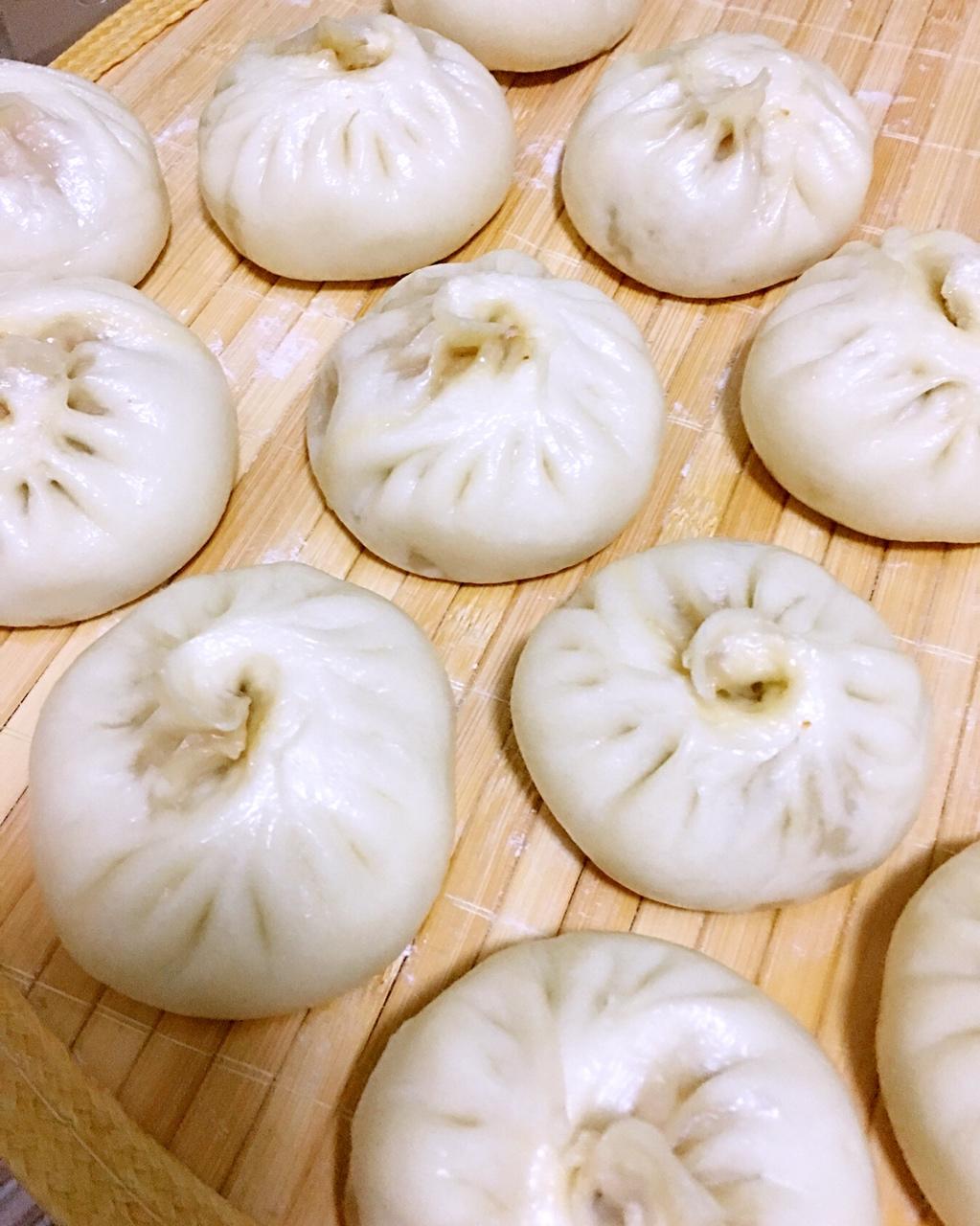 糖果145做的猪肉大葱包