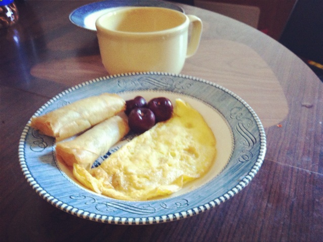 不幻想减肥的早餐日常