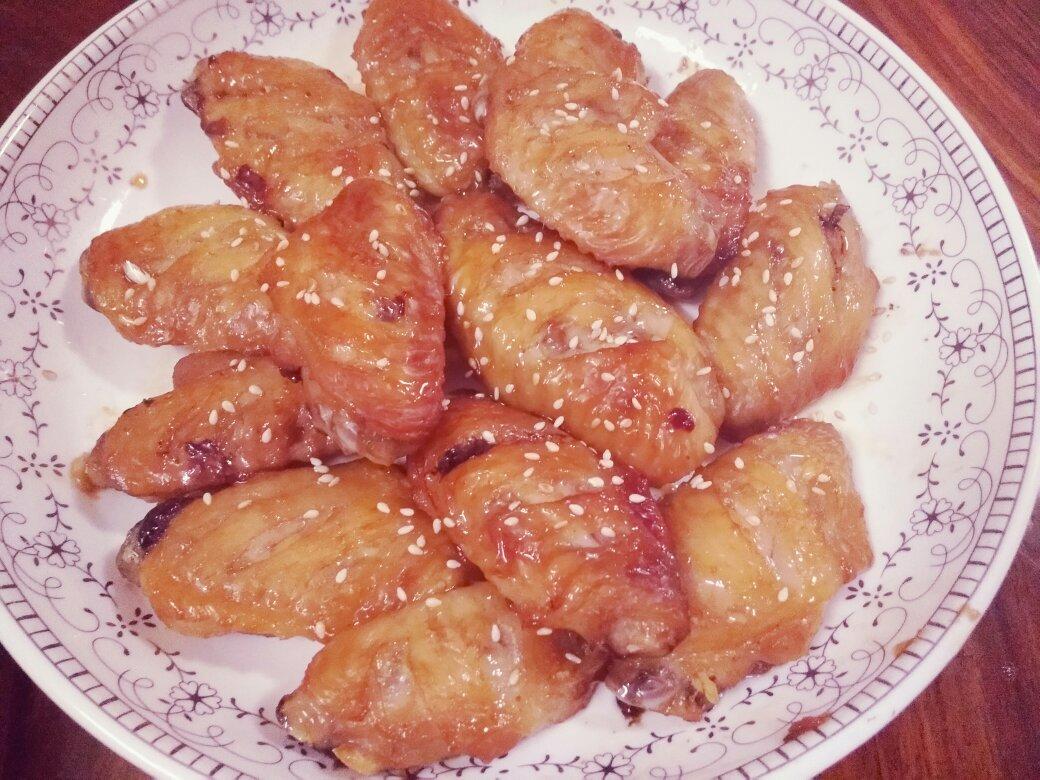 蜜汁鸡翅（烤箱）