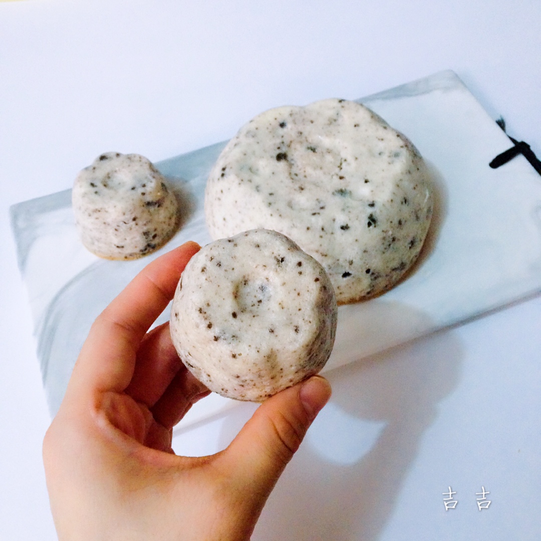 和风抹茶黑芝麻乳酪蛋糕