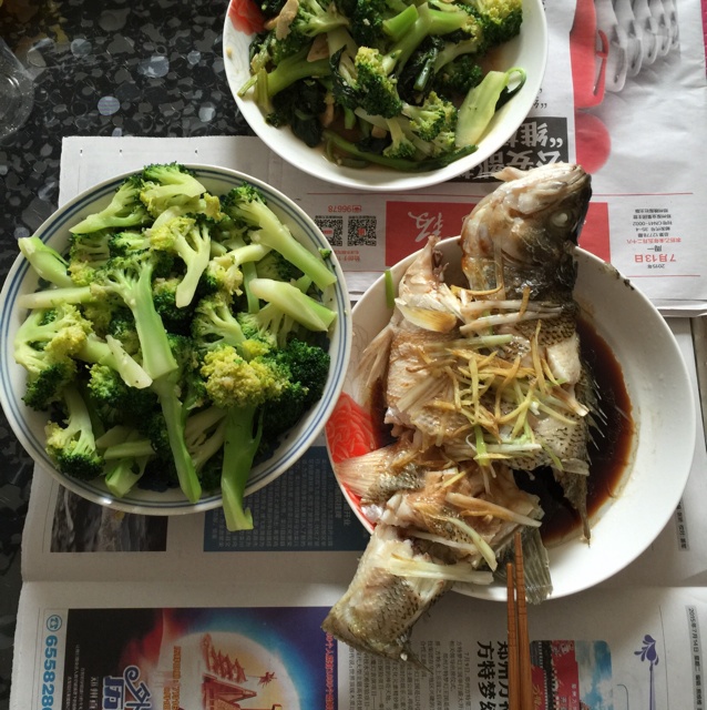 清蒸鲈鱼