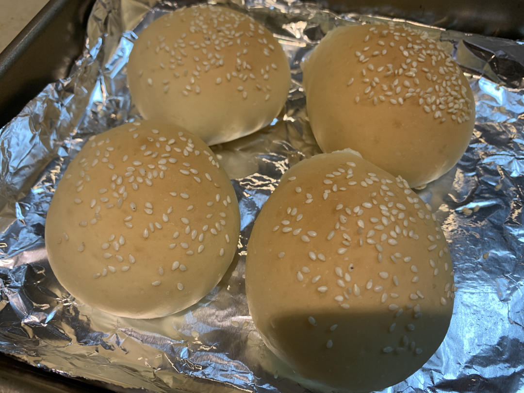 abby70做的无黄油汉堡胚