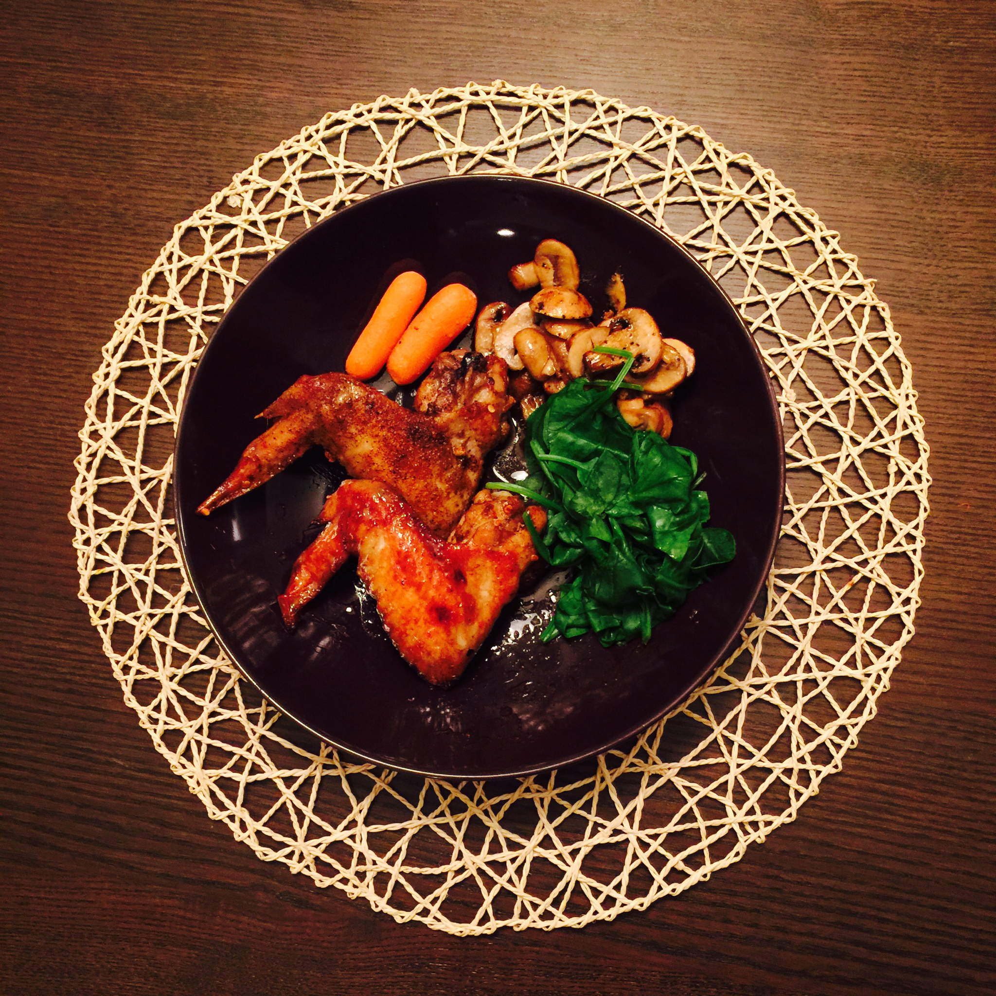 烤箱孜然烤鸡翅