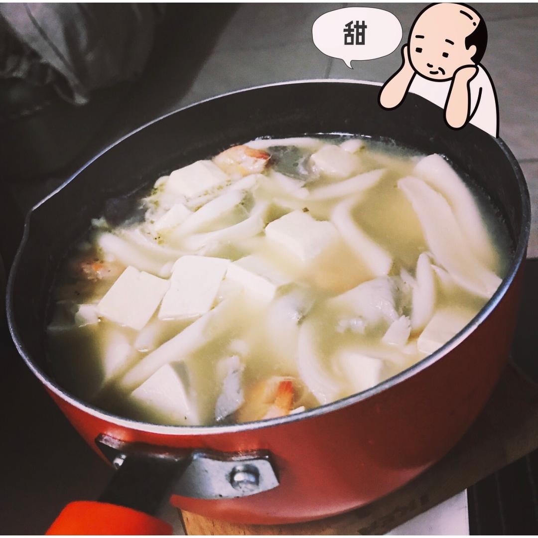 豆腐菌菇汤