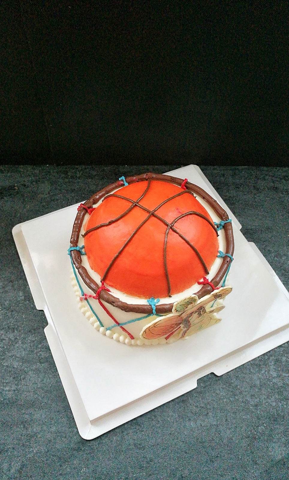 篮球主题蛋糕的做法