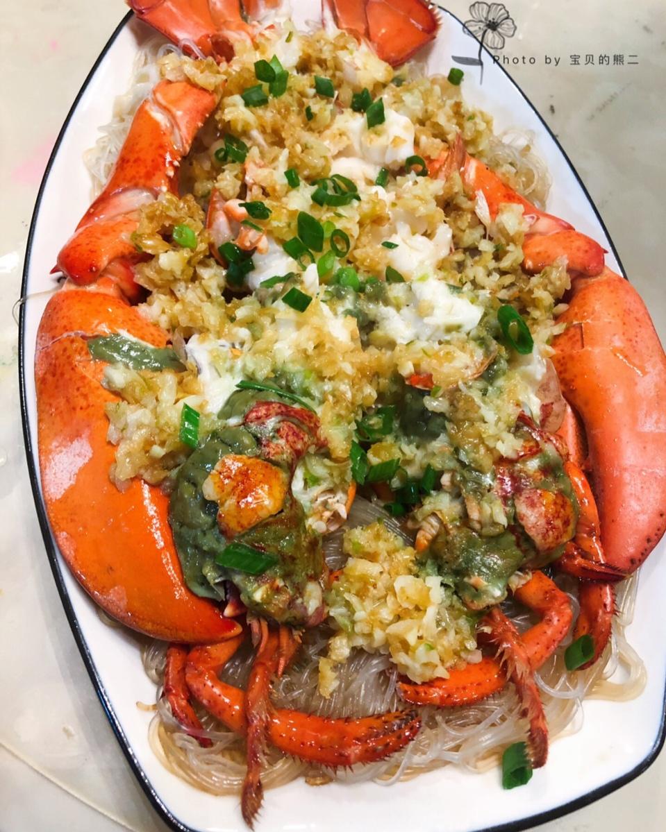 蒜蓉蒸波士顿龙虾