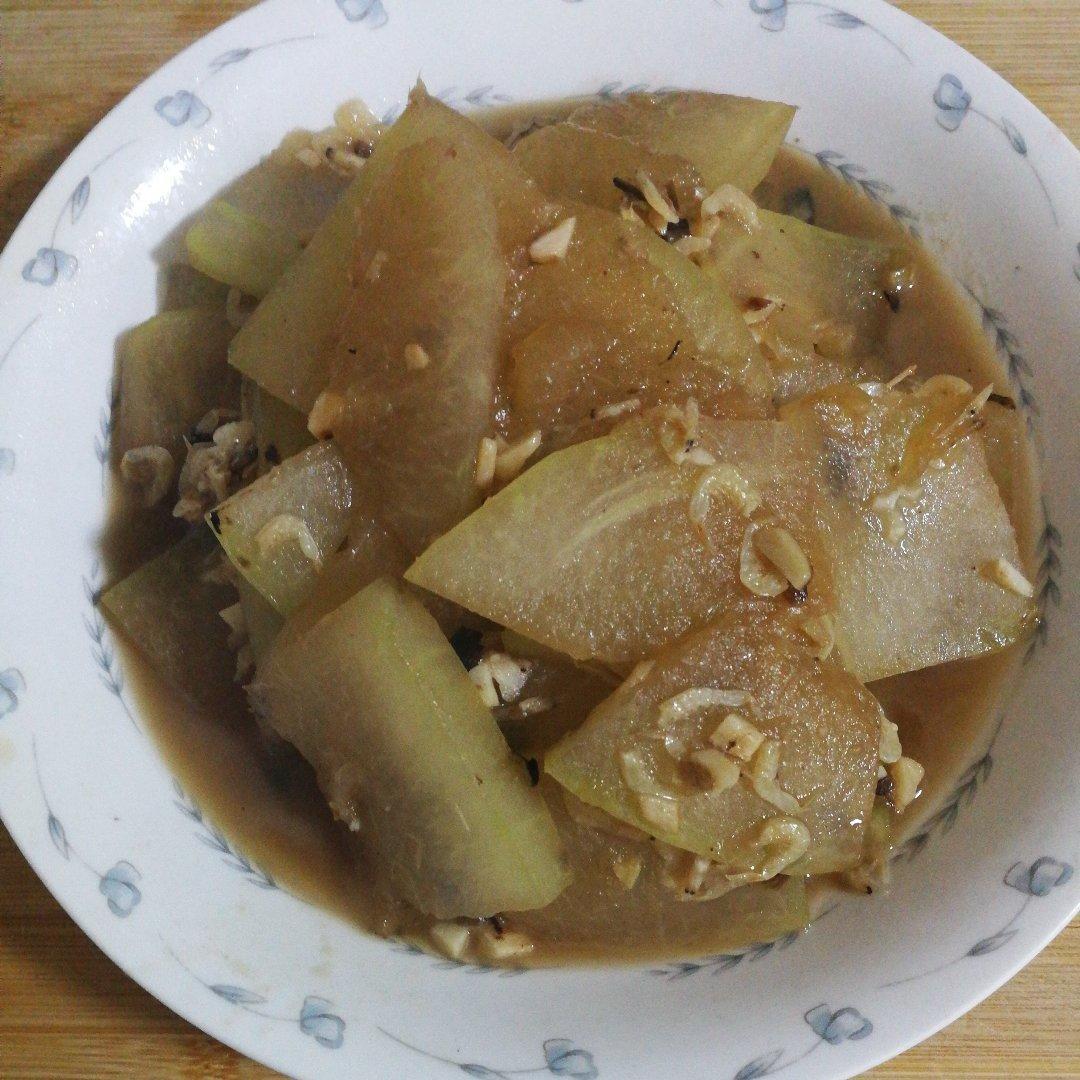 清炒冬瓜虾皮