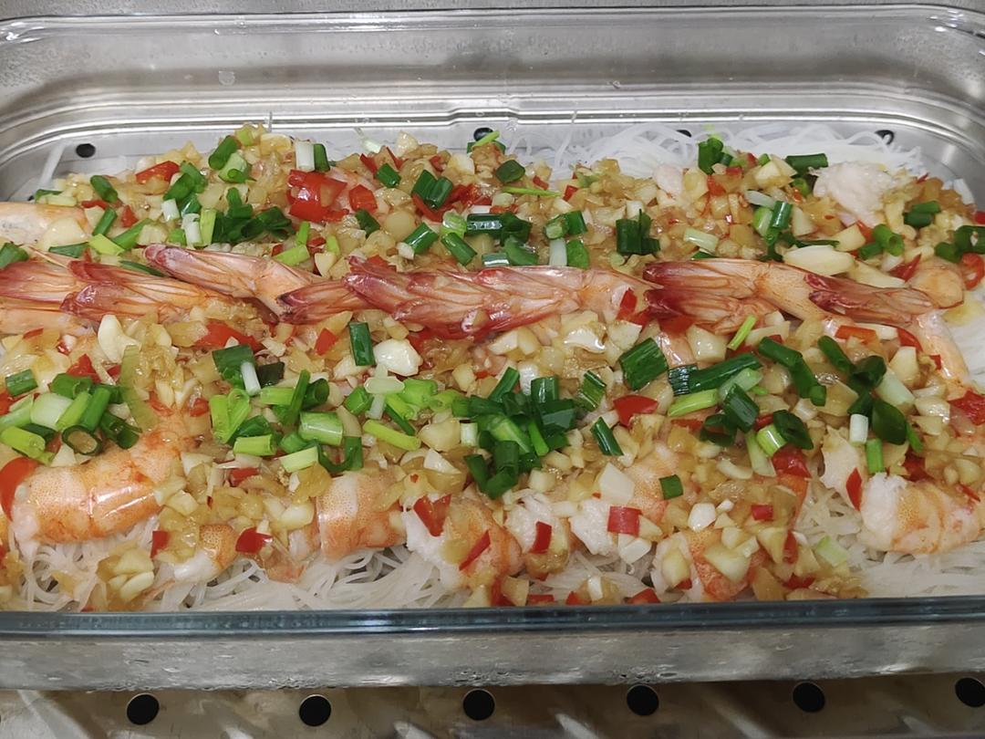 蒜蓉粉丝开背虾
