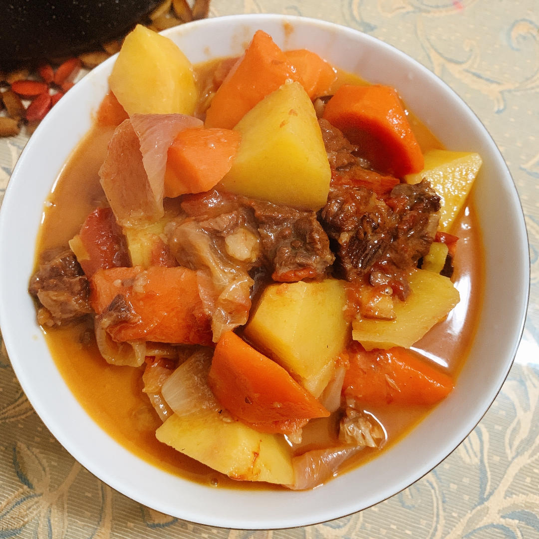 番茄土豆炖牛腩