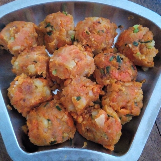 蔬菜素丸子