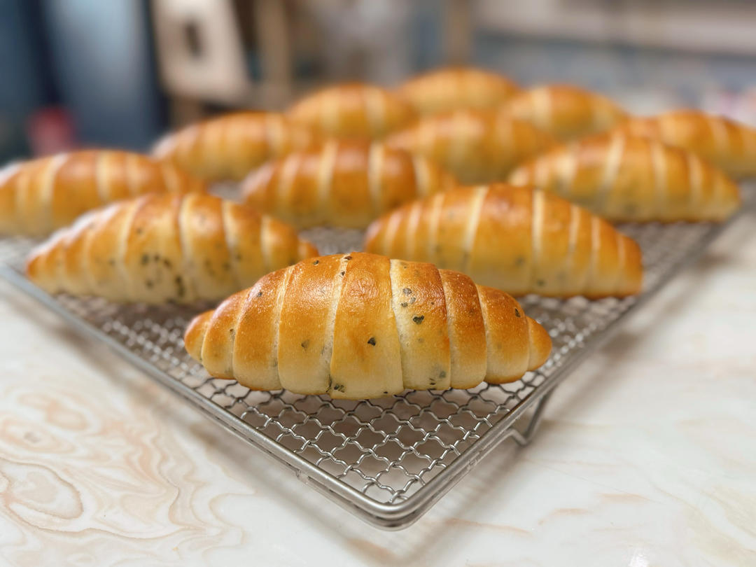 双种 花椒叶&原味盐面包