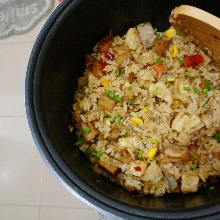 懒人电饭煲焖饭