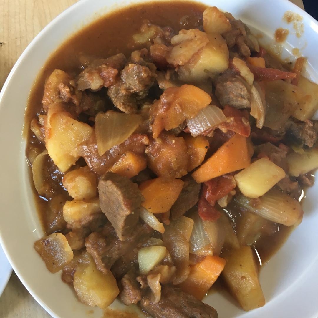 土豆炖牛肉