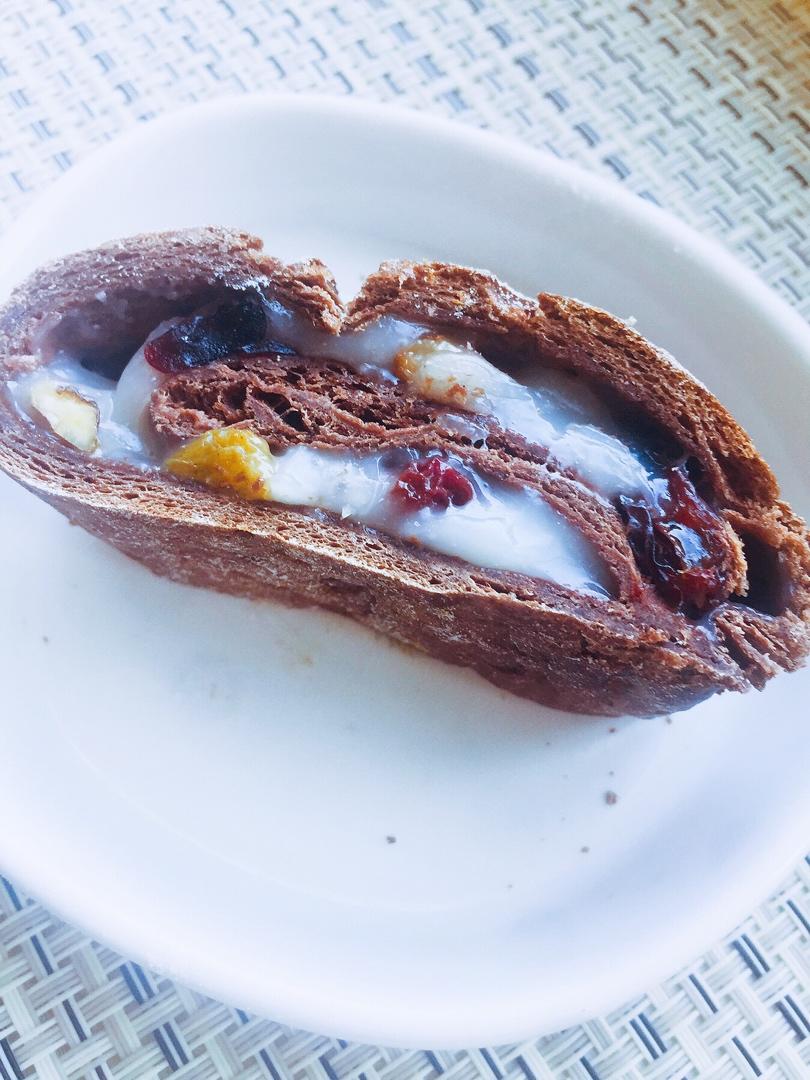 可可麻薯软欧（低卡版）