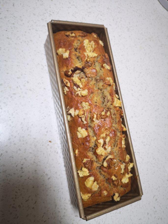 香蕉核桃磅蛋糕