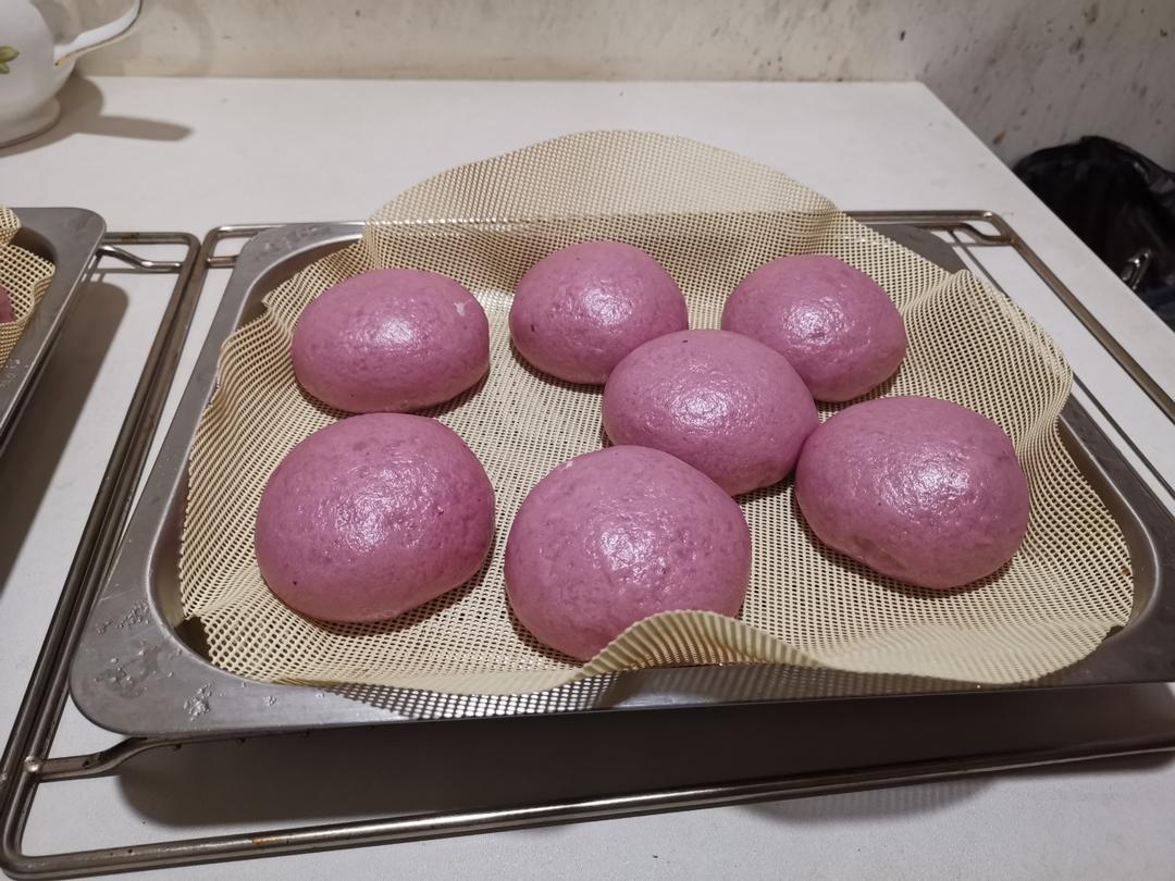 奶香紫薯馒头（一次性发酵）