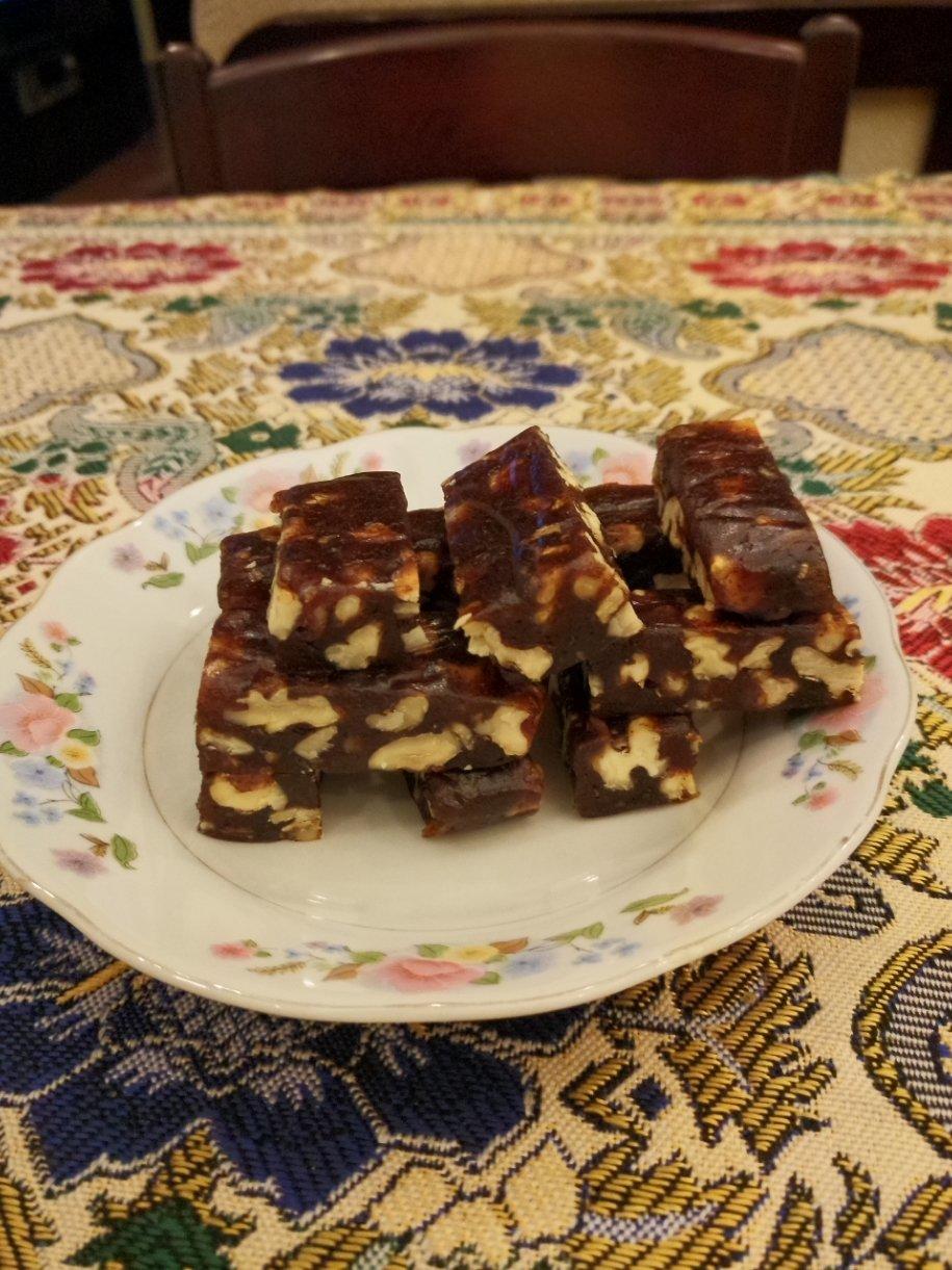 南枣核桃糕(枣泥核桃糖)