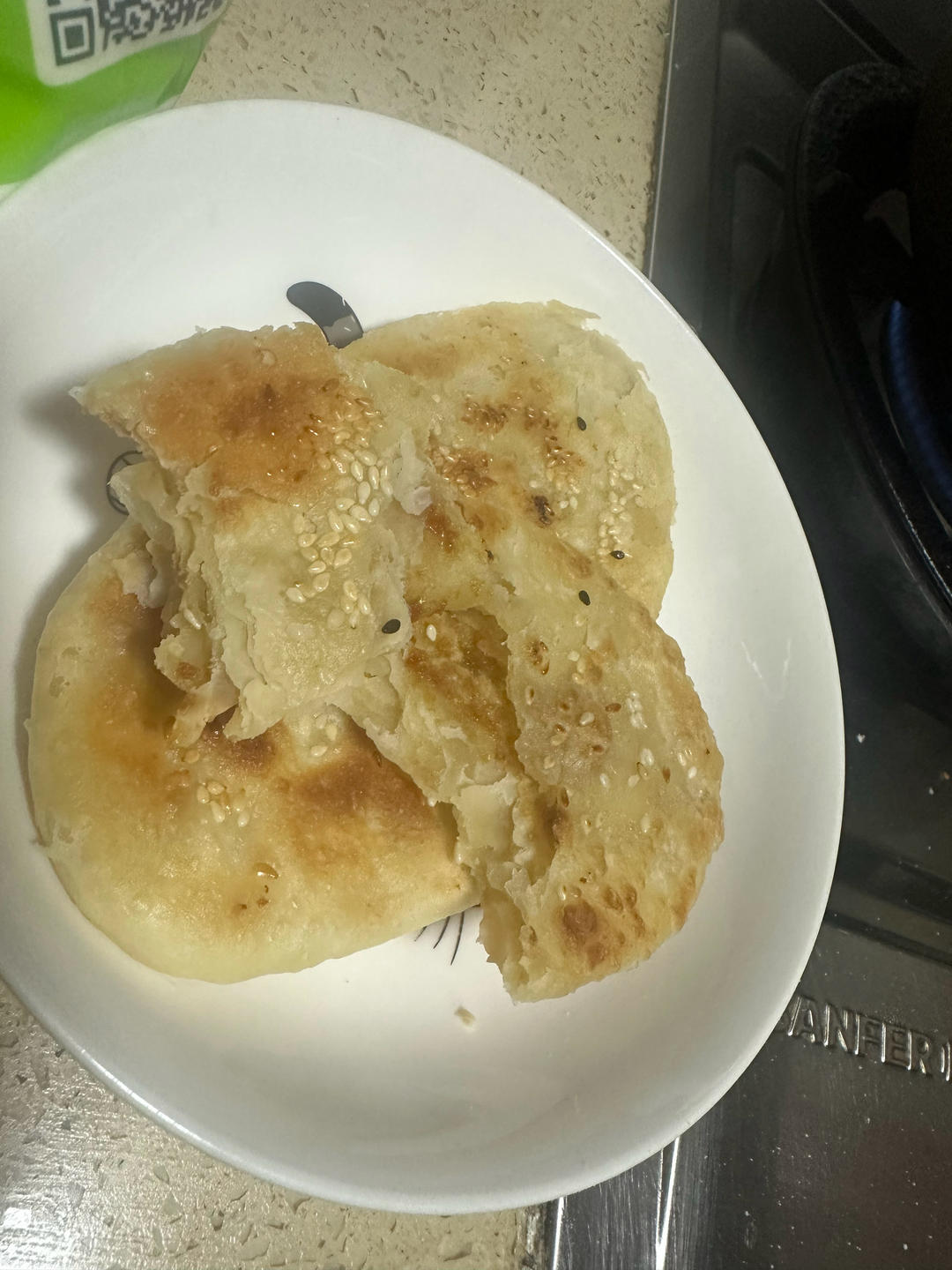 街边印象小吃掉渣红糖酥饼