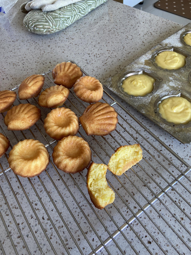 香草柠檬玛德琳