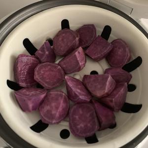 无油紫薯燕麦饼（减脂美食）的做法 步骤1