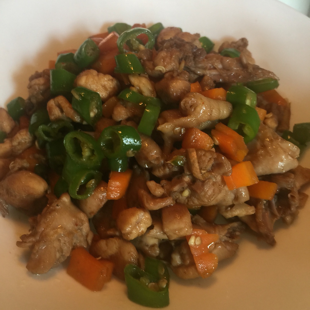 青椒小炒鸡