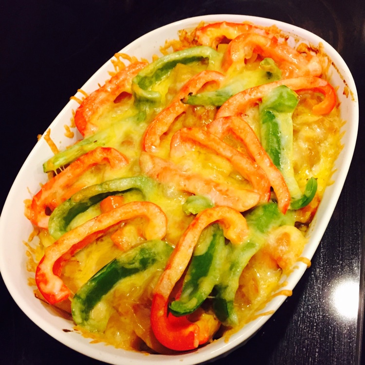 番茄鸡肉浓情焗饭【两人份】
