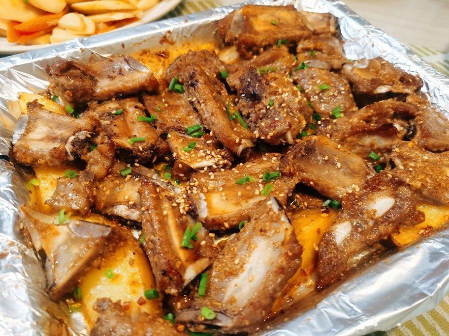 蒜香烤排骨（烤箱版）