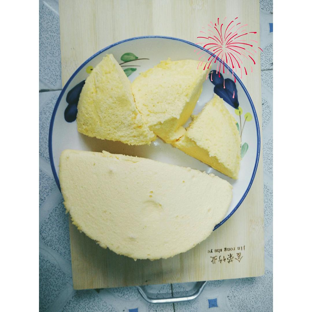 蒸蛋糕/蒸戚风~不上火！小朋友爱吃~