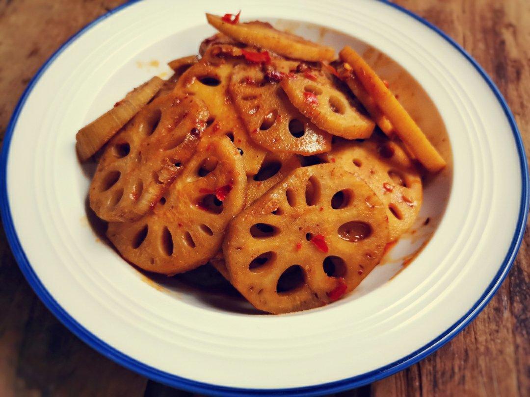 超级下饭的麻辣藕片