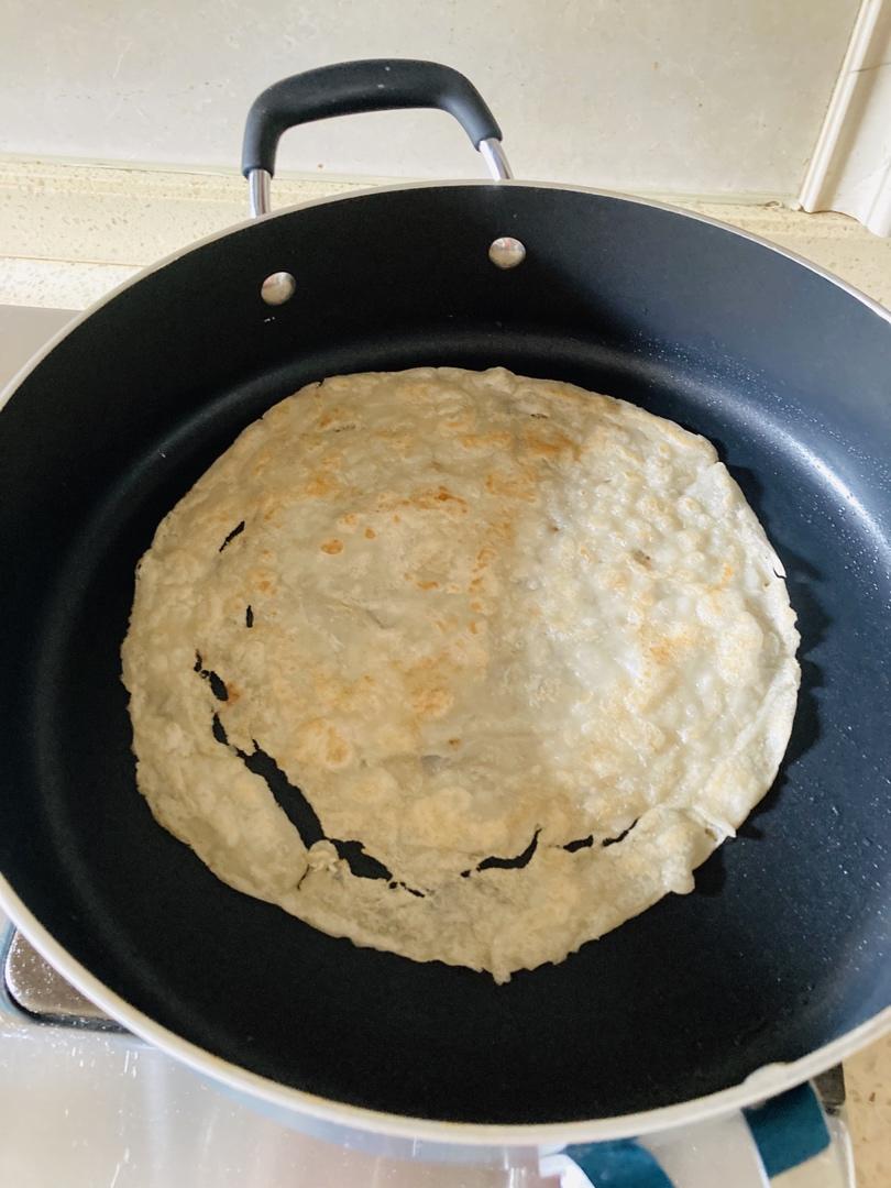 家庭平底锅版煎饼果子