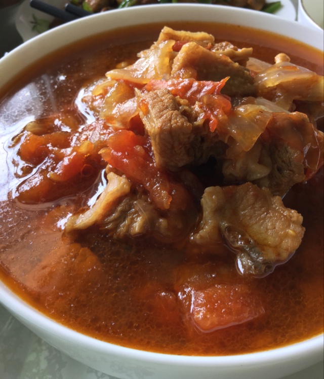 番茄牛腩煲