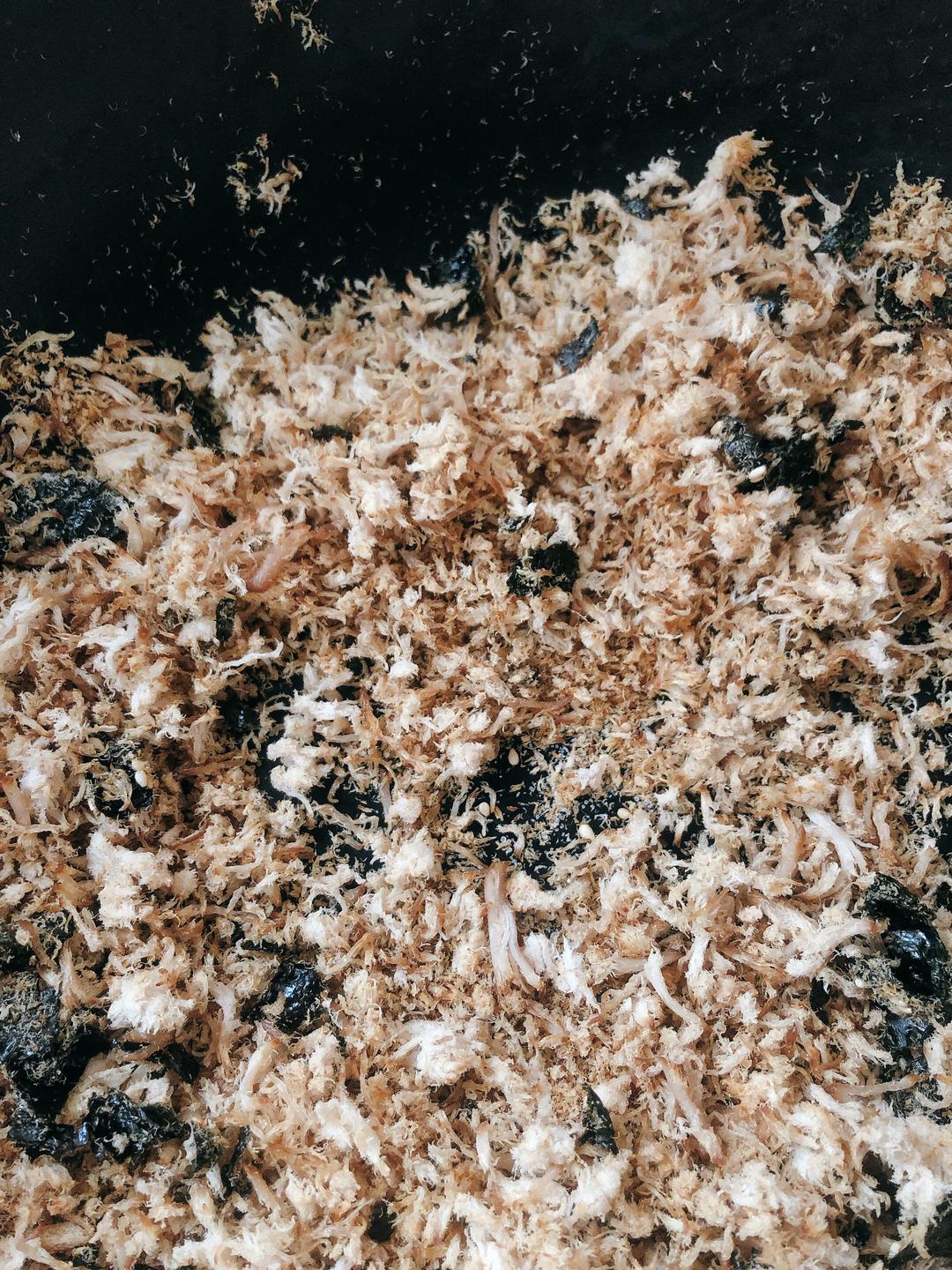 海苔肉松的做法