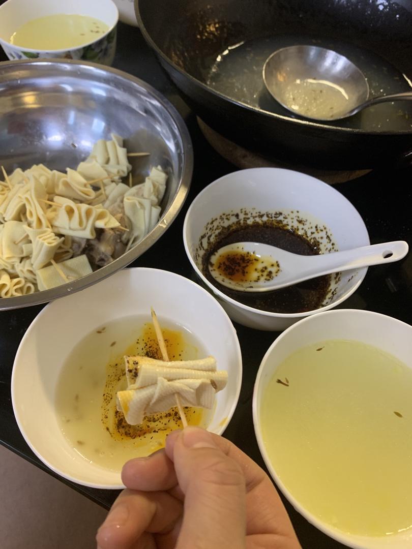 鸡汤豆腐串