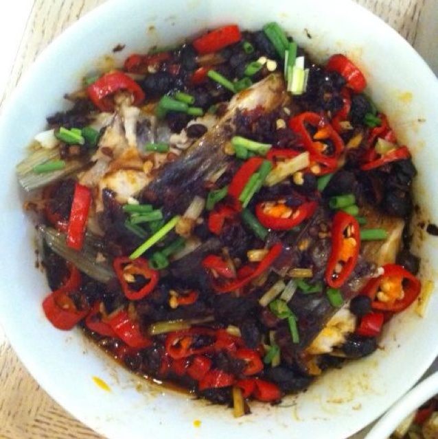 香辣豆豉蒸鱼