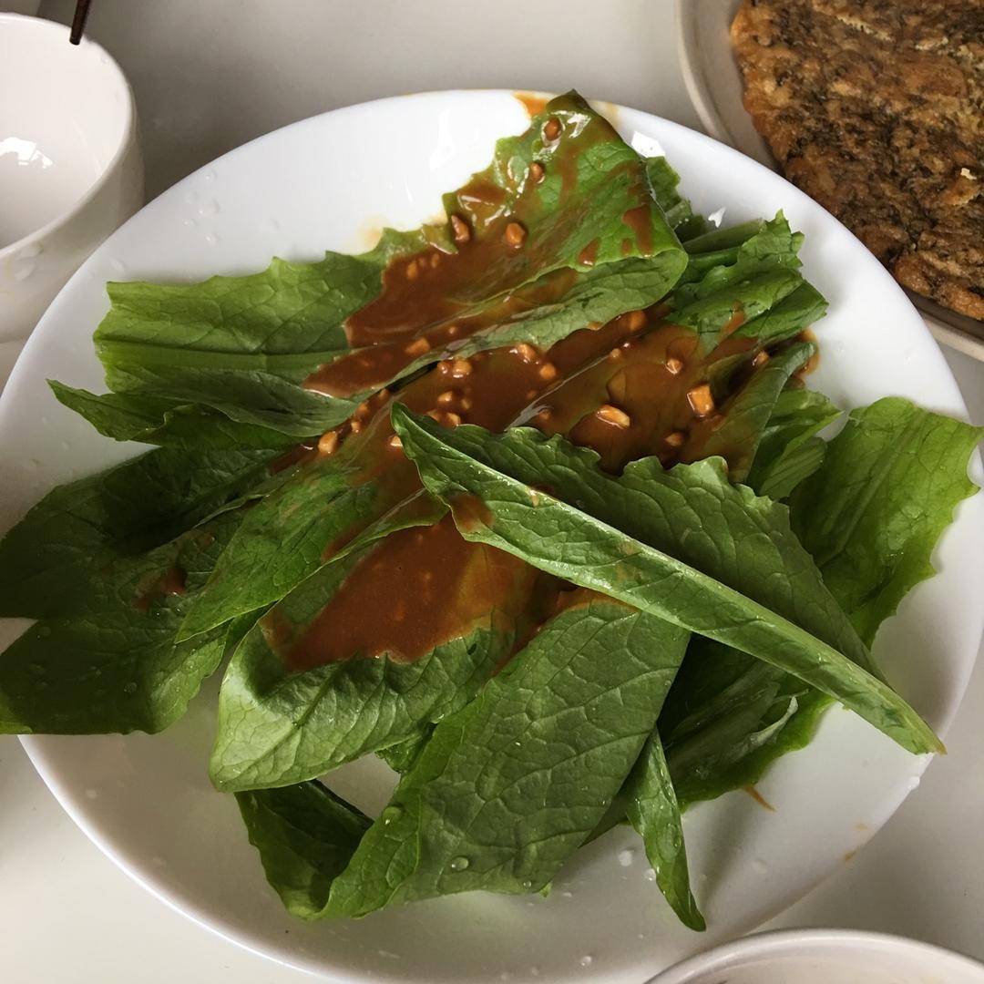 麻酱油麦菜