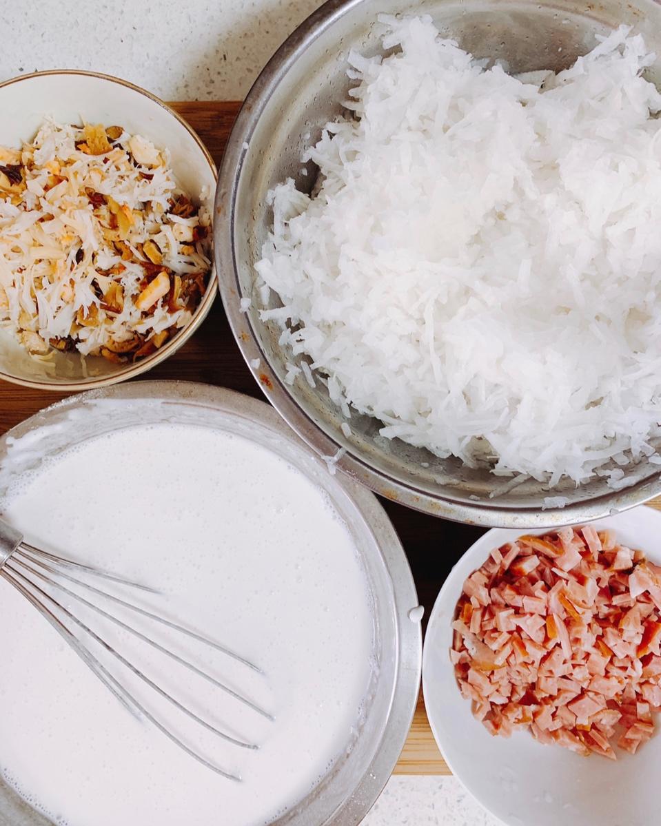 广式腊味萝卜糕