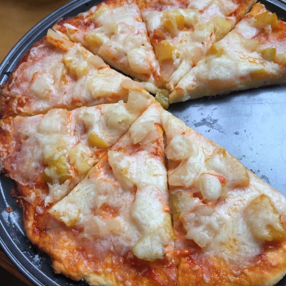 不用酵母的披萨底 No Yeast Pizza Dough