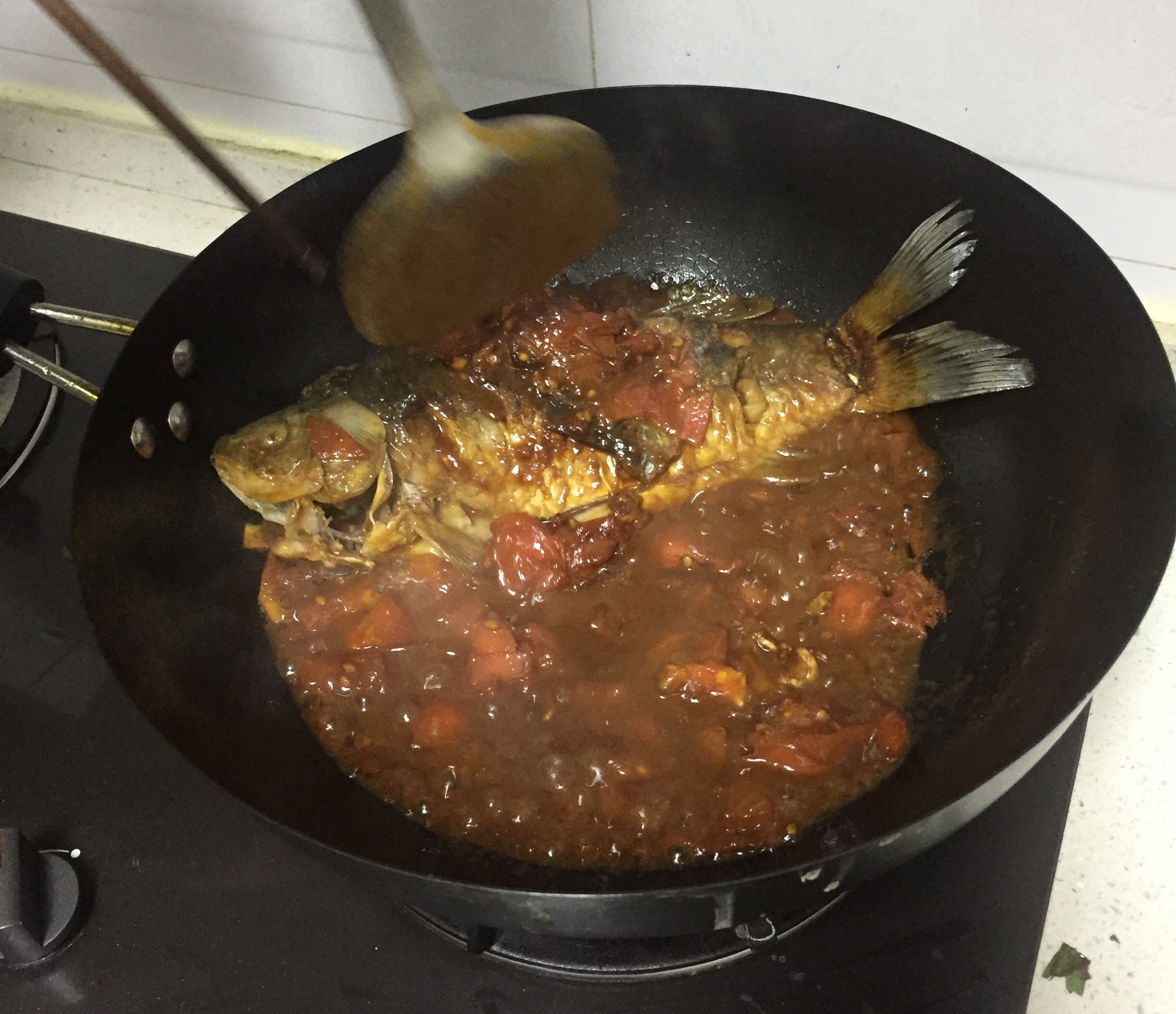 西红柿烧鱼🐟的做法