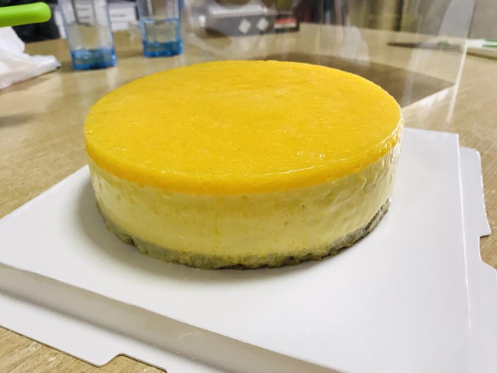 芒果冻芝士蛋糕