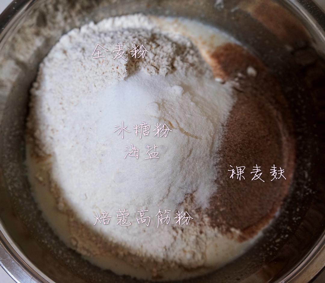 纯奶手撕吐司的做法 步骤1