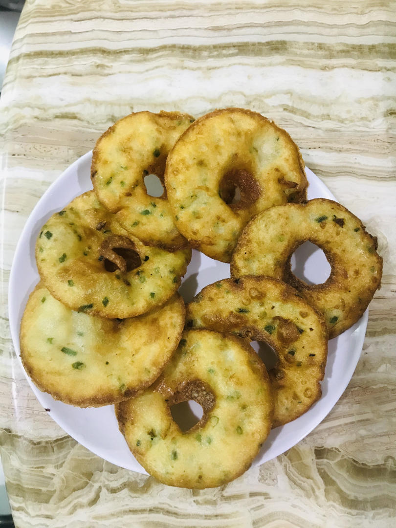 美美厨房may姐做的霞浦油饼米浆葱油饼